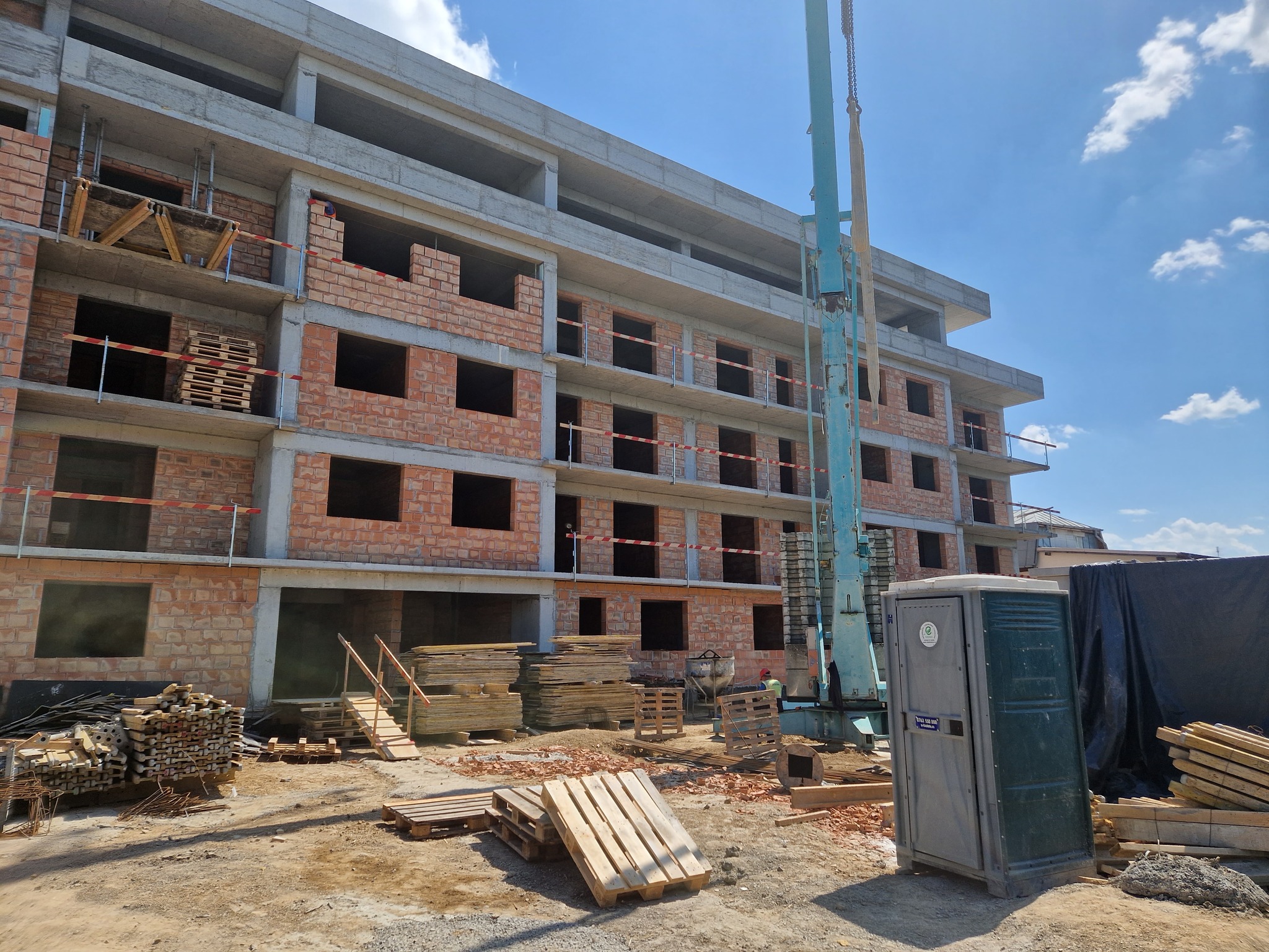 Zidărie ceramică – clădire de locuințe colective Iași